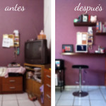 Mini estudio / before & after