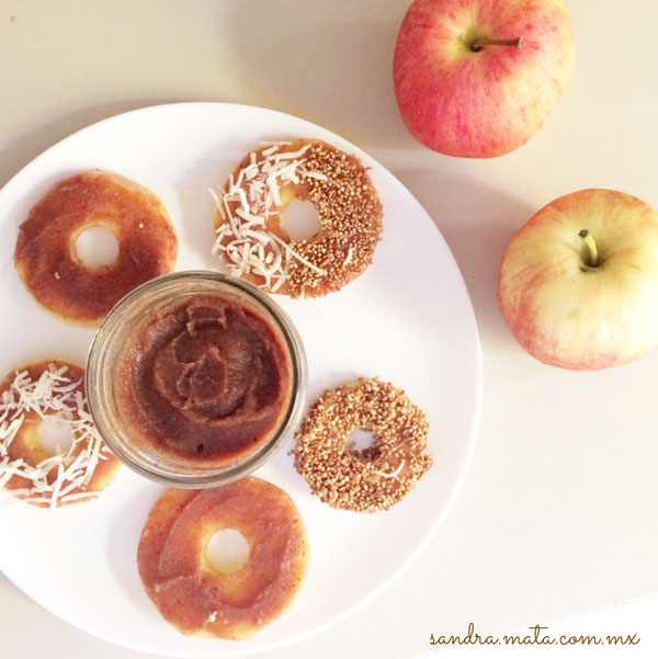 Donitas de manzana / Apple donuts 